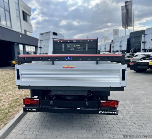 Transporter z platformą Fuso e Canter 4C15 Pritsche