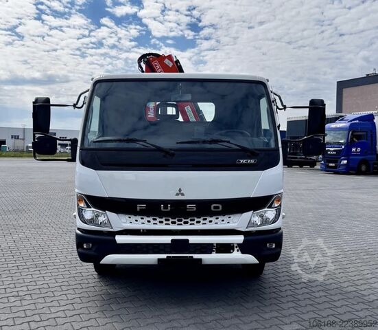 Dźwig z wywrotką Fuso Canter 7C15 Fassi Kran 3-seiten Kipper