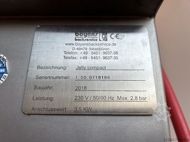 Geleispuitbus Boyens Jelly compact