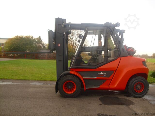 Voorlader Linde H80T-03-396/900 TRIPLEX-ZVG-SS-KABINE-HZ