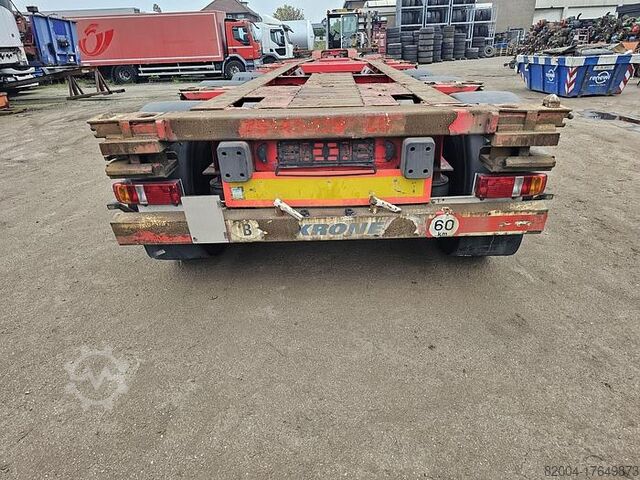 Containervervoer Krone SD 27| SAF INTRADISC | SUPER SLIDING.| BELGIUM ...