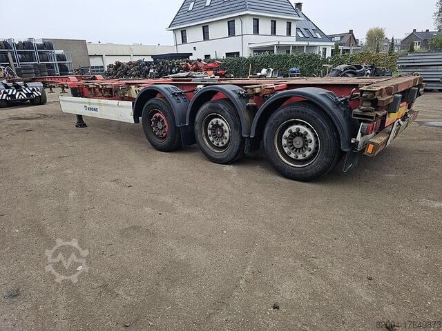 Containervervoer Krone SD 27| SAF INTRADISC | SUPER SLIDING.| BELGIUM ...