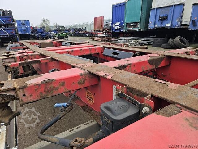 Containervervoer Krone SD 27| SAF INTRADISC | SUPER SLIDING.| BELGIUM ...