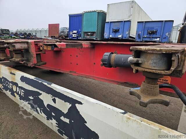 Containervervoer Krone SD 27| SAF INTRADISC | SUPER SLIDING.| BELGIUM ...