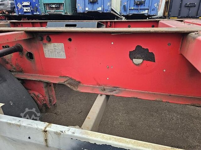 Containervervoer Krone SD 27| SAF INTRADISC | SUPER SLIDING.| BELGIUM ...