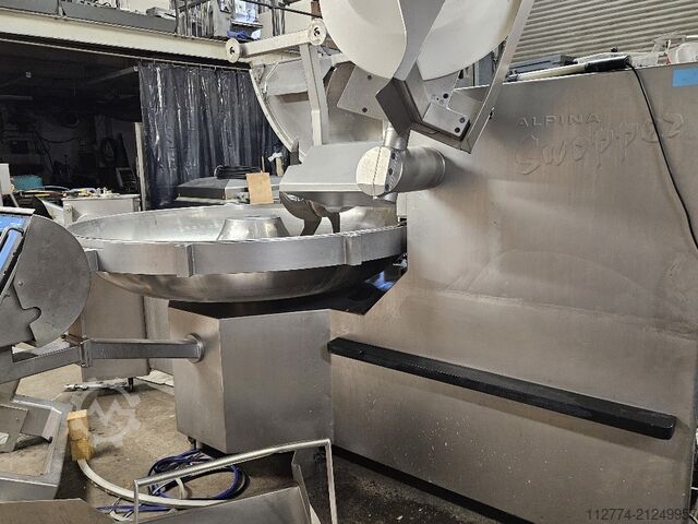 Máquina de processamento de carne Alpina Bowl Cutter Swopper 330 S