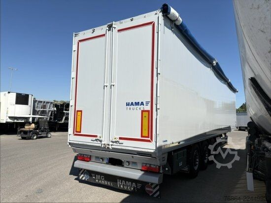 Semiremorcă cu podea mobilă KNAPEN K100/KT01, 10 MM, LIFTACHSE, ROLLPLANE, FUNK