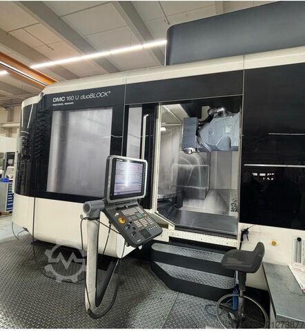 5 ACHS machining center DMG MORI DMC 160 U duoBLOCK