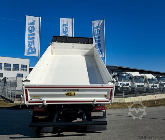 Three-sided tipper truck MAN TGM 18.320 / 4x2 / Meiller/Kipper/NL 10,3 To/Neu