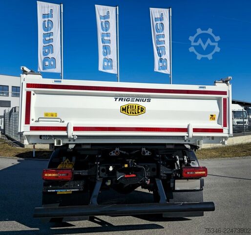 Three-sided tipper truck MAN TGM 18.320 / 4x2 / Meiller/Kipper/NL 10,3 To/Neu