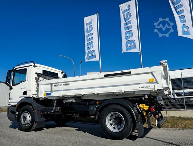 Three-sided tipper truck MAN TGM 18.320 / 4x2 / Meiller/Kipper/NL 10,3 To/Neu