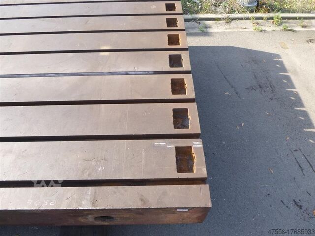 Aufspannplatte/Stahlplatte WMW SP 5040x2230x460