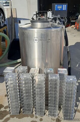 LN2 vriezer met volledig automatische vulling MVE/ Chart 815P-190F-GB-BB