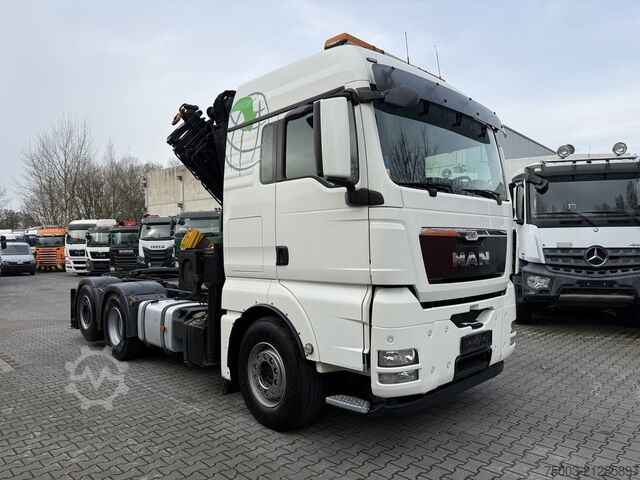 Standaard trekker MAN TGX 26.480 6X2 Palfinger PK 35000 bis 23 Meter