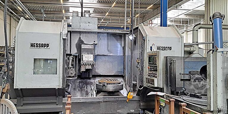 CNC verticale draaibank Hessapp DV90/1000