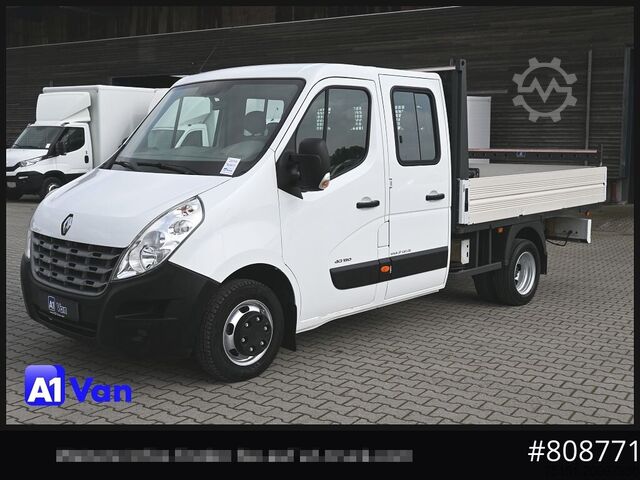 Pritschenwagen RENAULT Master Pritsche Doka, AHK 3,5Tonnen , Klima, Luftfederung