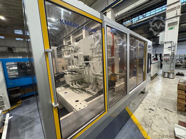Fröccsöntőgép KraussMaffei KM 800-8000 MC