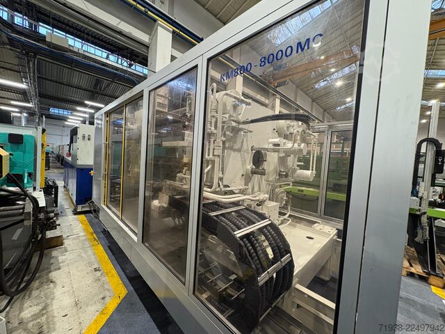 Fröccsöntőgép KraussMaffei KM 800-8000 MC