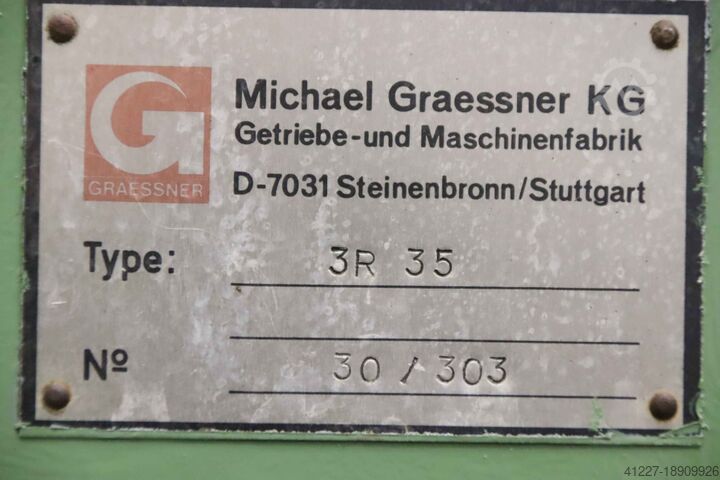 Mašina za prelamanje Graessner 3 R 35