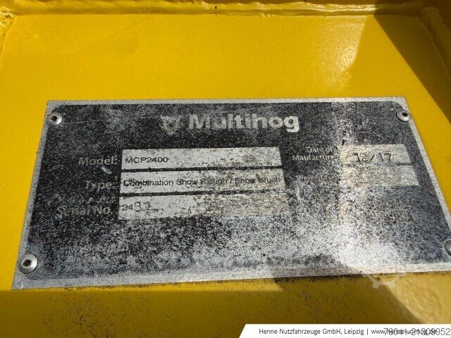 Altul Multihog Kombi-Schneepflug+Kehrwalze