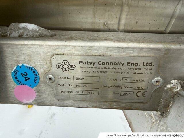 Agricultural machine Multihog Enteisungssprühanlage