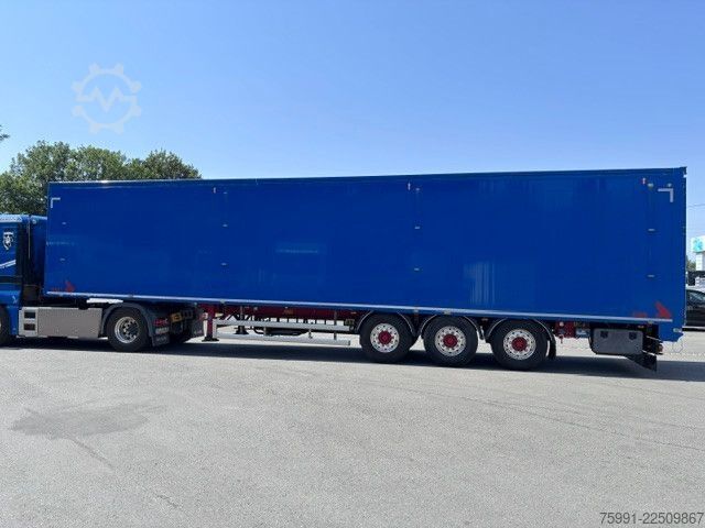 Semi-remorque à plancher roulant STAS Schubboden 93 CBM Top nur Gertreidetransport