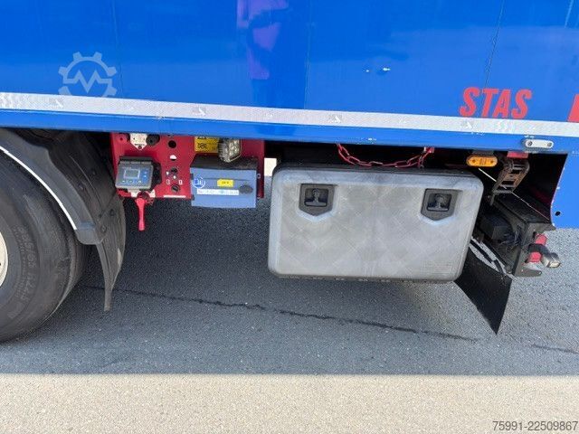 Semi-remorque à plancher roulant STAS Schubboden 93 CBM Top nur Gertreidetransport