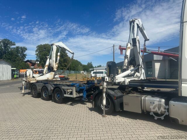 Semi-remorque à carrosserie interchangeable Hammar 195 C / Seitenlader / 20 - 45 Fuß / Sidel