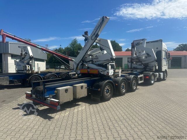 Semi-remorque à carrosserie interchangeable Hammar 155 C / Seitenlader / 20 - 45 Fuß / Sidel