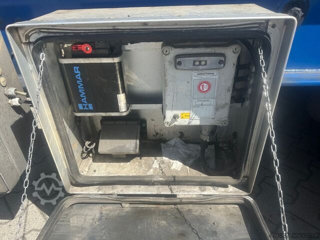 Semi-remorque à carrosserie interchangeable Hammar 155 C / Seitenlader / 20 - 45 Fuß / Sidel