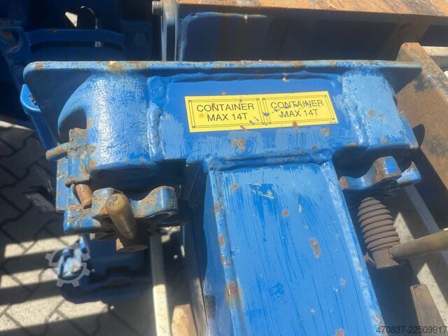 Semi-remorque à carrosserie interchangeable Hammar 155 C / Seitenlader / 20 - 45 Fuß / Sidel