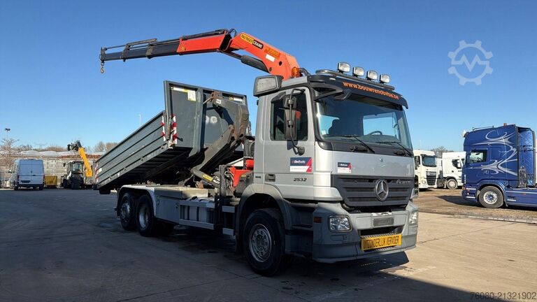 System för krokarm Mercedes-Benz Actros 2532 (EPS / CAMION BELGE / BELGIAN TRUCK...