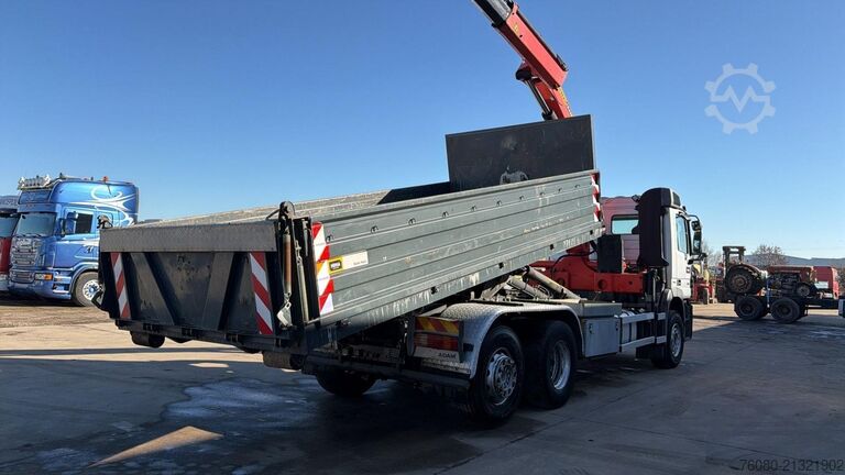 System för krokarm Mercedes-Benz Actros 2532 (EPS / CAMION BELGE / BELGIAN TRUCK...