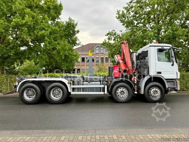 Sistem ruku kuke Mercedes-Benz Actros 3241 8x4/Abrollkipper+Fassi F155/Euro5