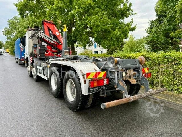 Sistem ruku kuke Mercedes-Benz Actros 3241 8x4/Abrollkipper+Fassi F155/Euro5