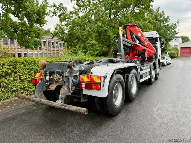 Sistem ruku kuke Mercedes-Benz Actros 3241 8x4/Abrollkipper+Fassi F155/Euro5