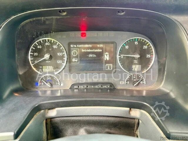 Sistem ruku kuke Mercedes-Benz Actros 3241 8x4/Abrollkipper+Fassi F155/Euro5