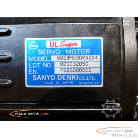 Kontrol ünitesi Sanyo Denki 68ZBM330RXSD4 Servo Motor - ! -