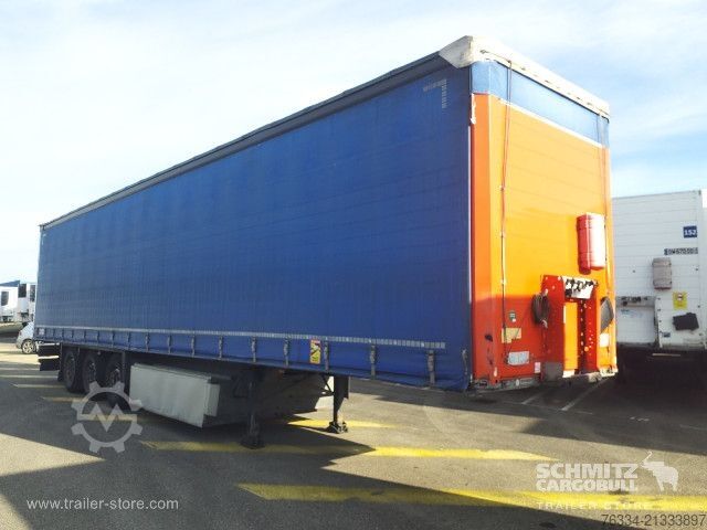 Open semitrailer with tarp Schmitz Cargobull Semitrailer Curtainsider Standard