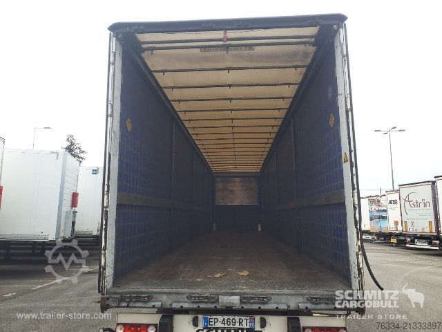 Open semitrailer with tarp Schmitz Cargobull Semitrailer Curtainsider Standard