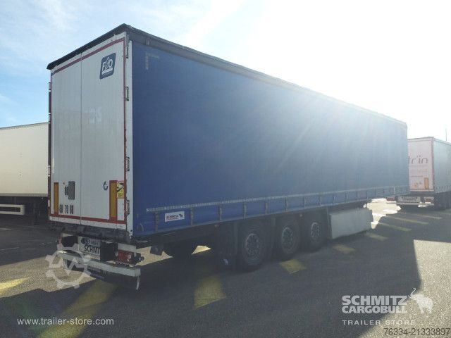 Open semitrailer with tarp Schmitz Cargobull Semitrailer Curtainsider Standard