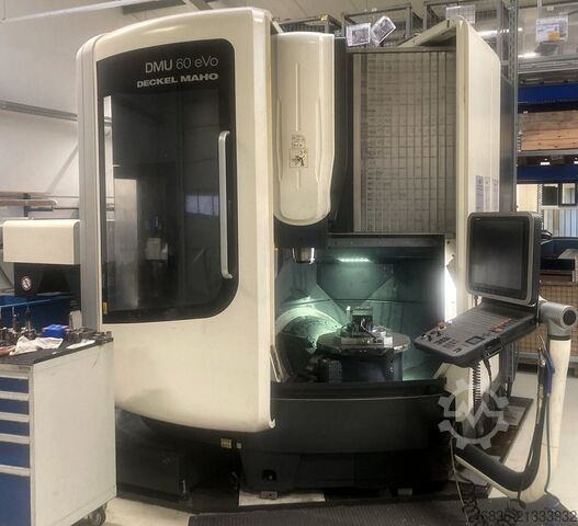 Centru de prelucrare cu 5 axe / Laser / 3D / HSK-A63 DMG DMU 60 Evo