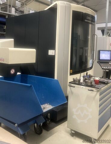 Centru de prelucrare cu 5 axe / Laser / 3D / HSK-A63 DMG DMU 60 Evo