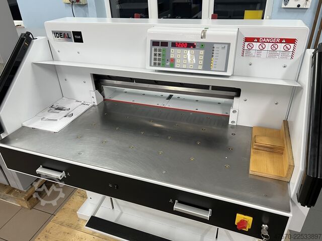 Papirskæremaskine Ideal 7260 Hydraulic Paper Guillotine