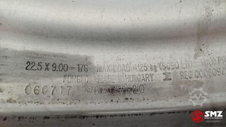 Wiel Diversen Occ set Alcoa aluminiumvelgen 9,00x22,5