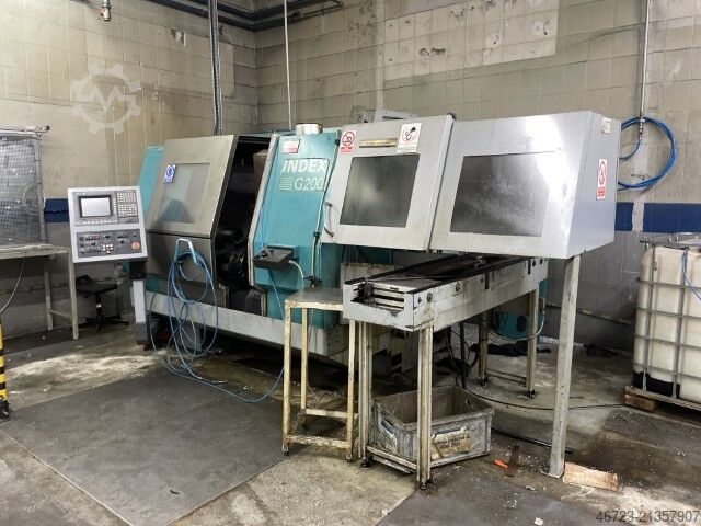 Centro de torneado y fresado CNC INDEX G200