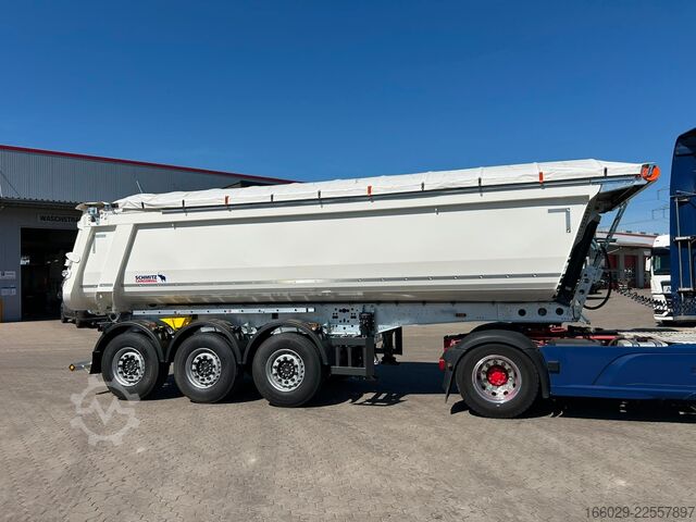 Kippers oplegger SCHMITZ CARGOBULL SKI 24 SL 7.2 Stahlkipper 26m³ Elektr. Verdeck