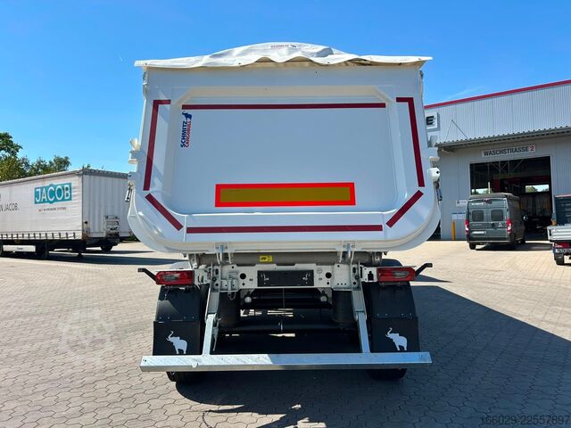 Kippers oplegger SCHMITZ CARGOBULL SKI 24 SL 7.2 Stahlkipper 26m³ Elektr. Verdeck