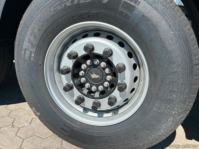 Kippers oplegger SCHMITZ CARGOBULL SKI 24 SL 7.2 Stahlkipper 26m³ Elektr. Verdeck