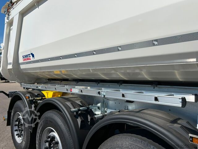 Kippers oplegger SCHMITZ CARGOBULL SKI 24 SL 7.2 Stahlkipper 26m³ Elektr. Verdeck